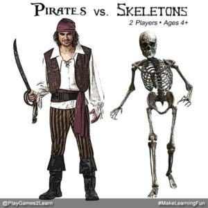 PlayGames2Learn.com - Pirates vs. Skeletons