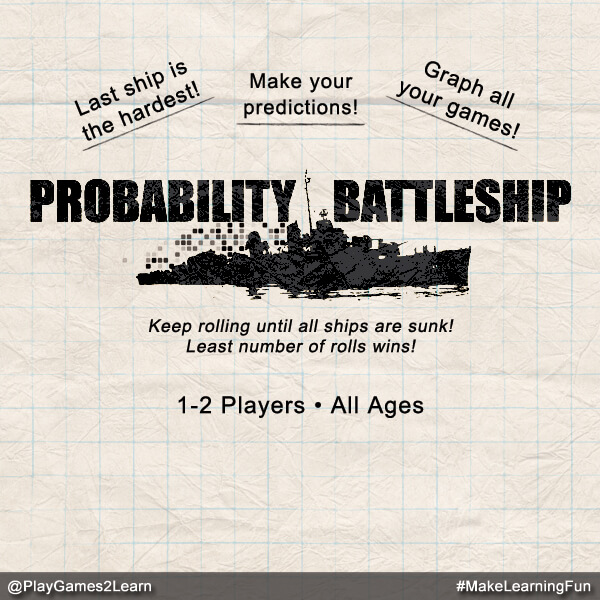 PlayGames2Learn.com - Probability Battleship
