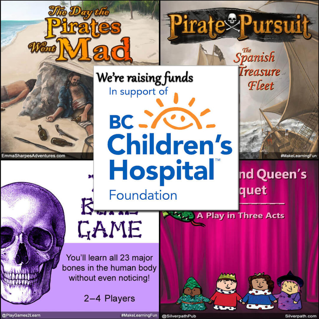 PlayGames2Learn.com - In support of BC Children's Hospital Foundation (BCCHF.ca)